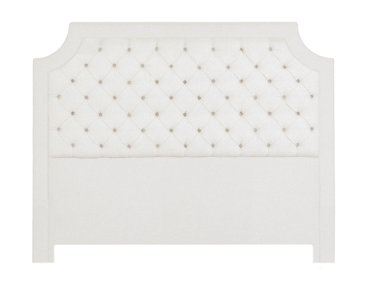 Scallop 66" Diamond Tuft King Headboard (10TU-KH) - Fairfield Chair