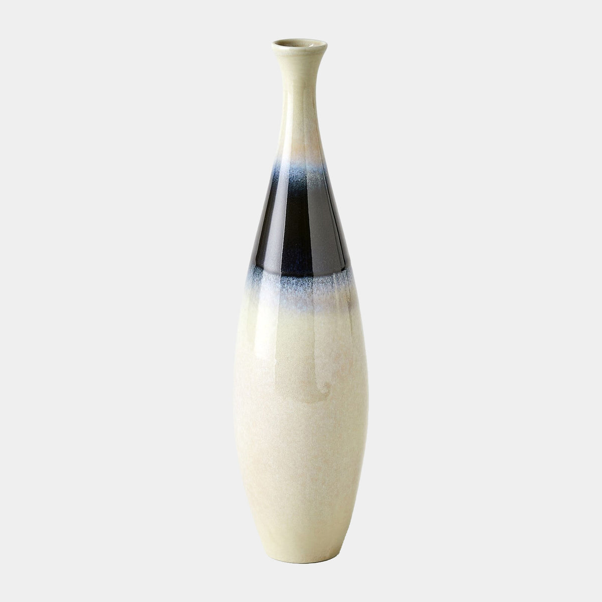 Banded Bottle-Cobalt-Sm
