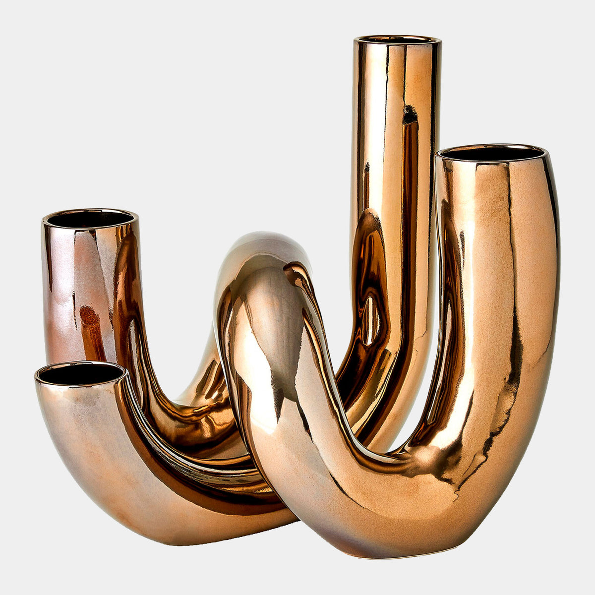 Cellentani Vase-Bronze