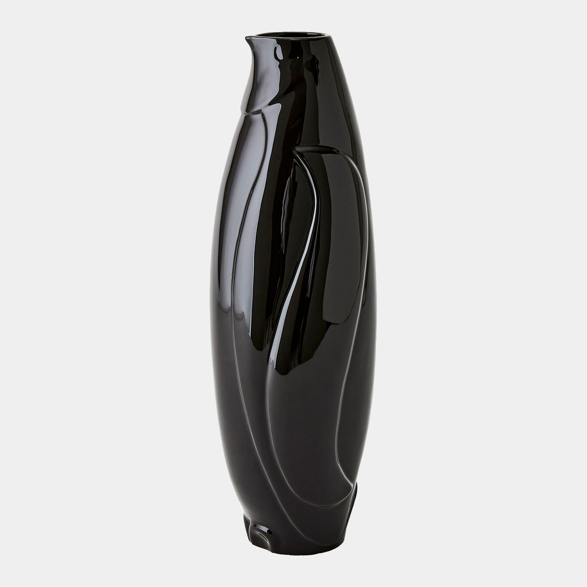 Penguin Vase-Black-Tall