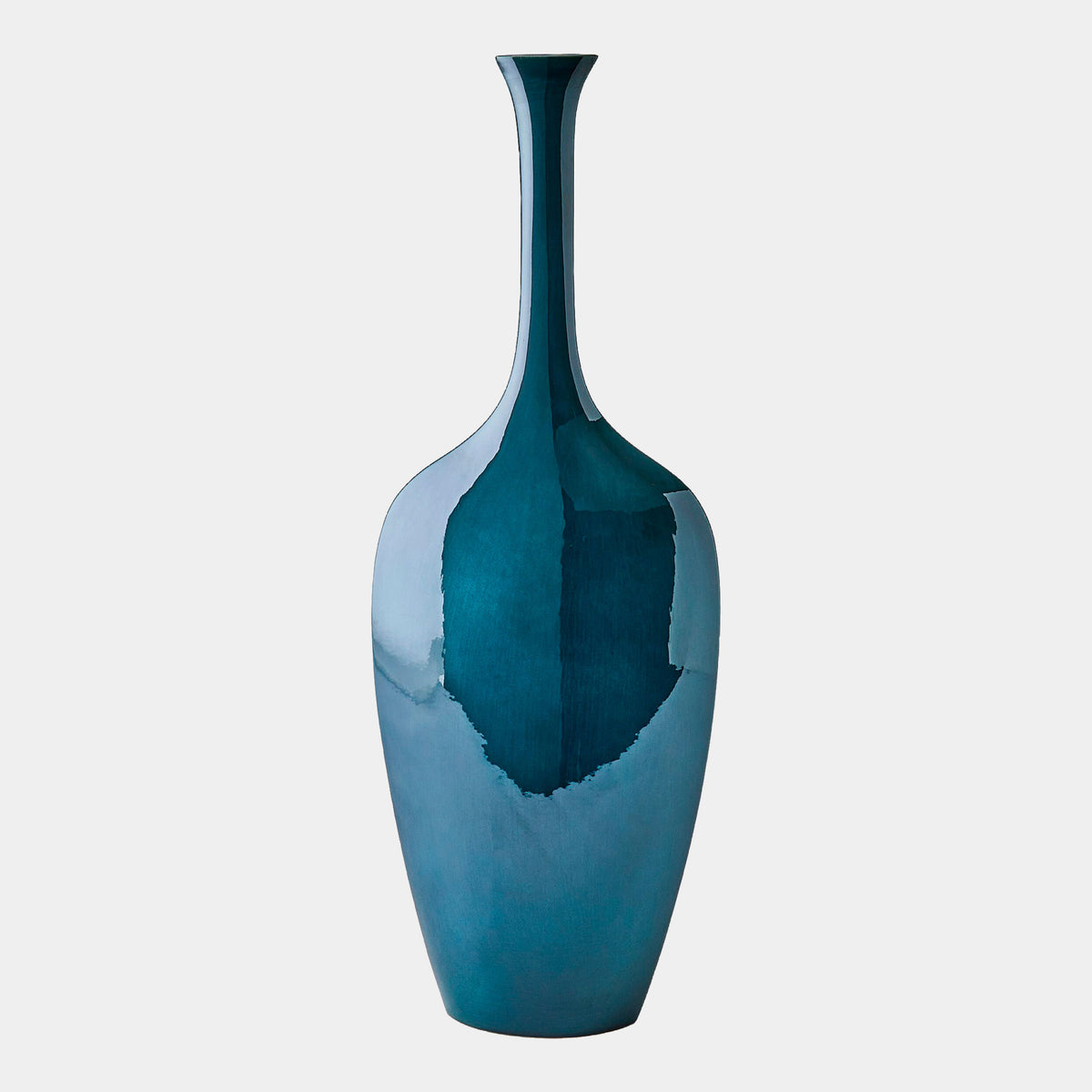Silhouette Vase-Reactive Blue-Slim