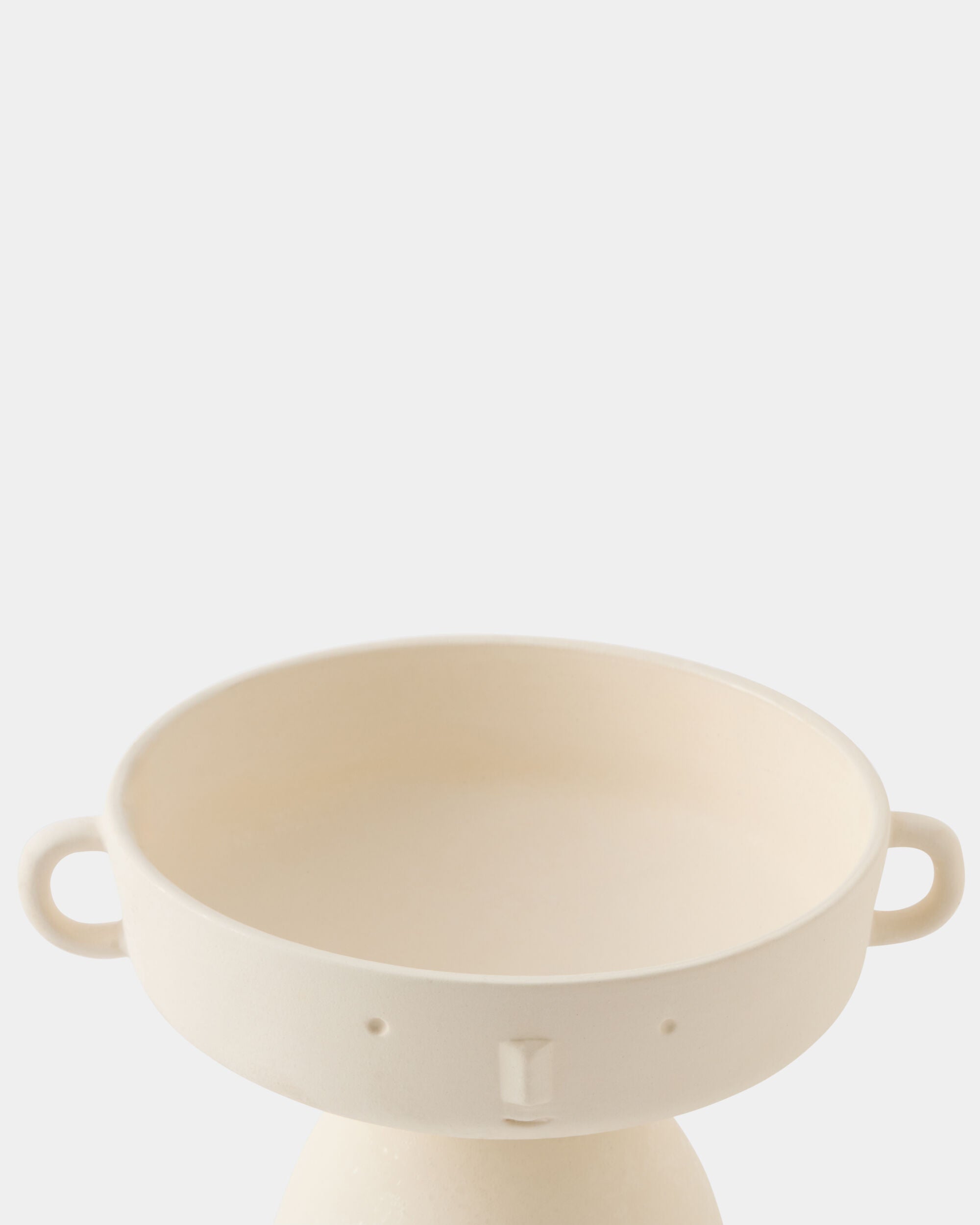 Wee Faces Bowl-Ivory
