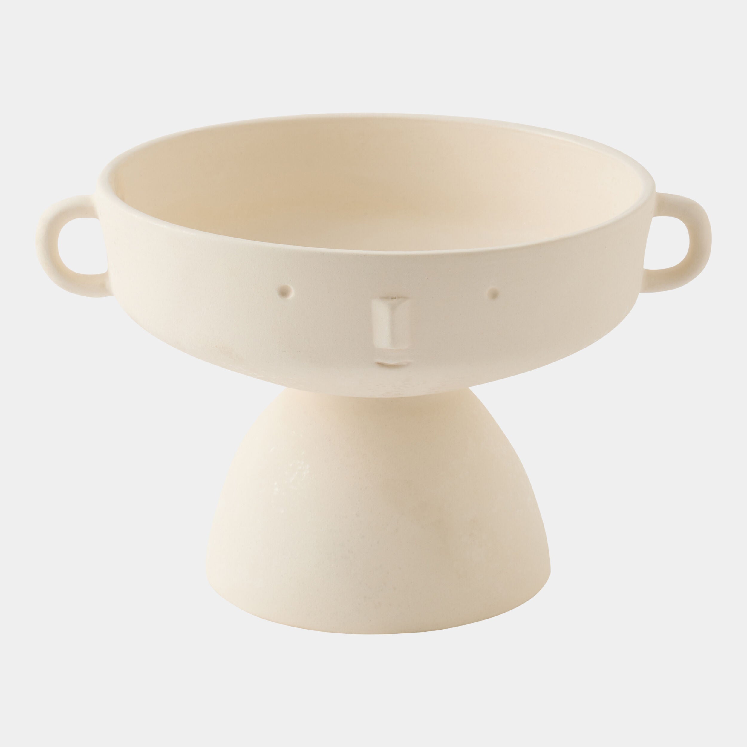 Wee Faces Bowl-Ivory