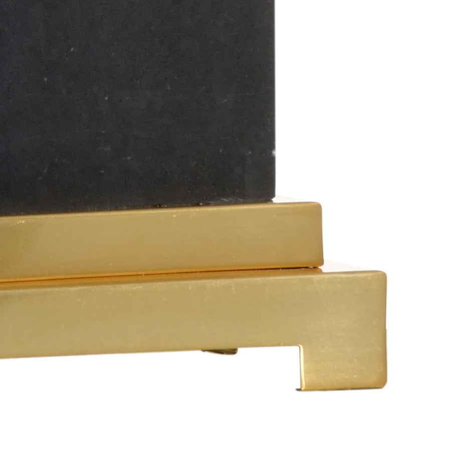 Black Kennedy Marble Lamp in 27.5 / Marble - Chelsea House