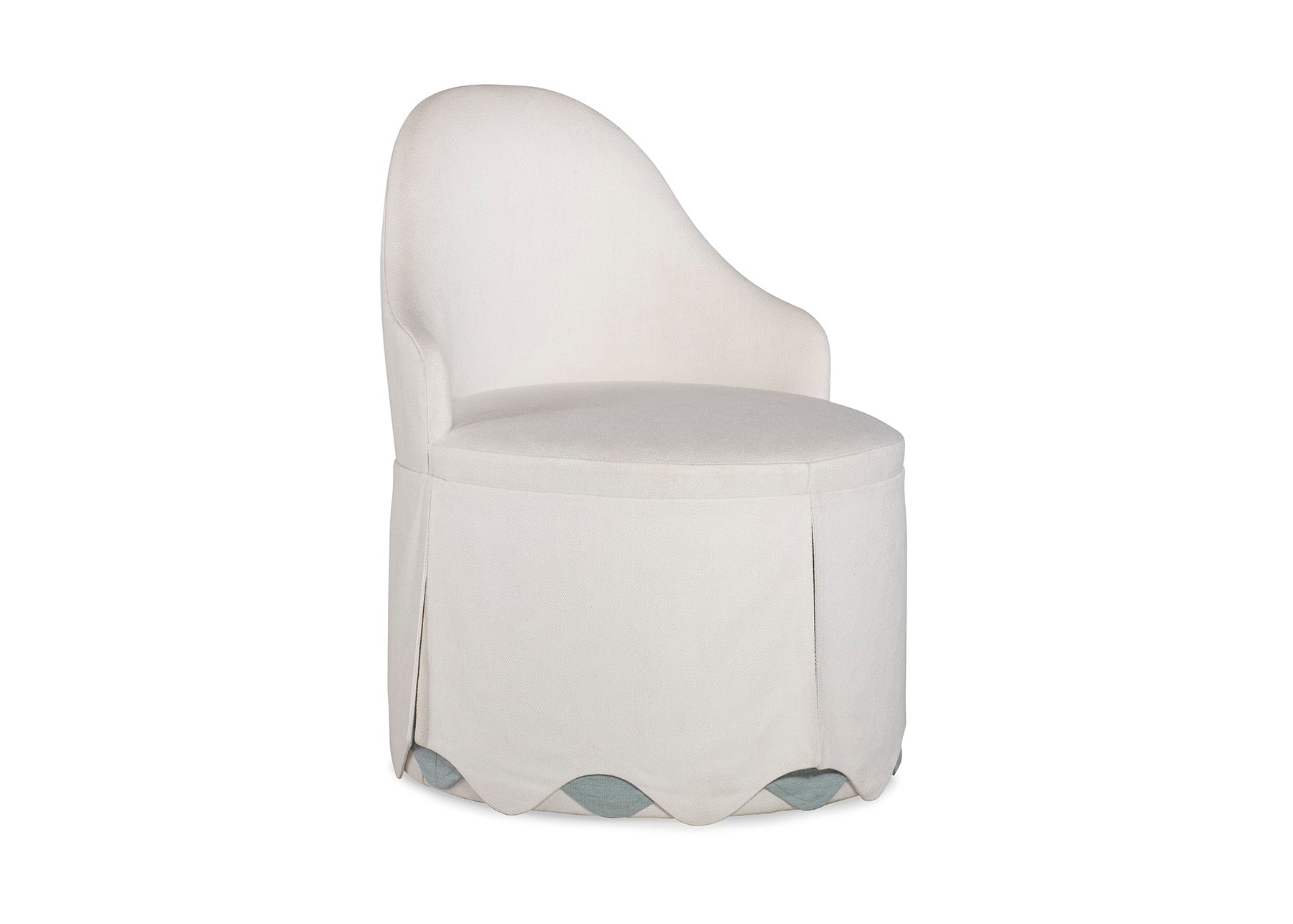 Emma Skirted Vanity Swivel