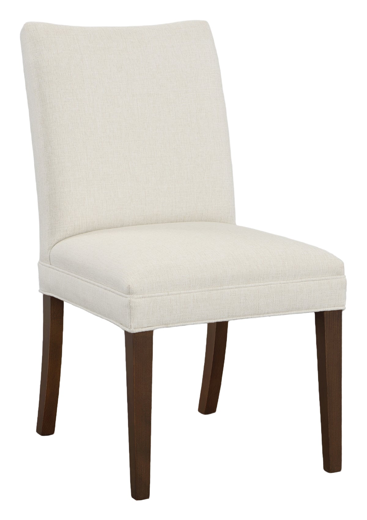 Concave Short Back Leather Side Chair (L-1200-05-T) - Fairfield Chair