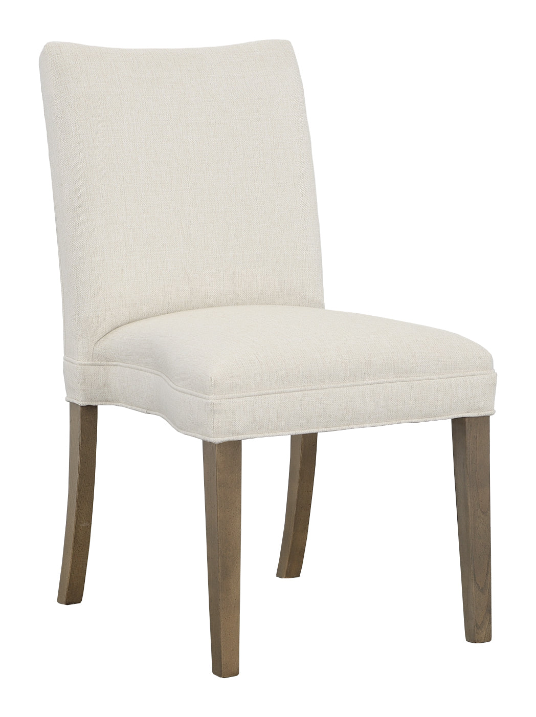 Concave Short Back Leather Armless Stack Chair (L-1200-14-M) - Fairfield Chair