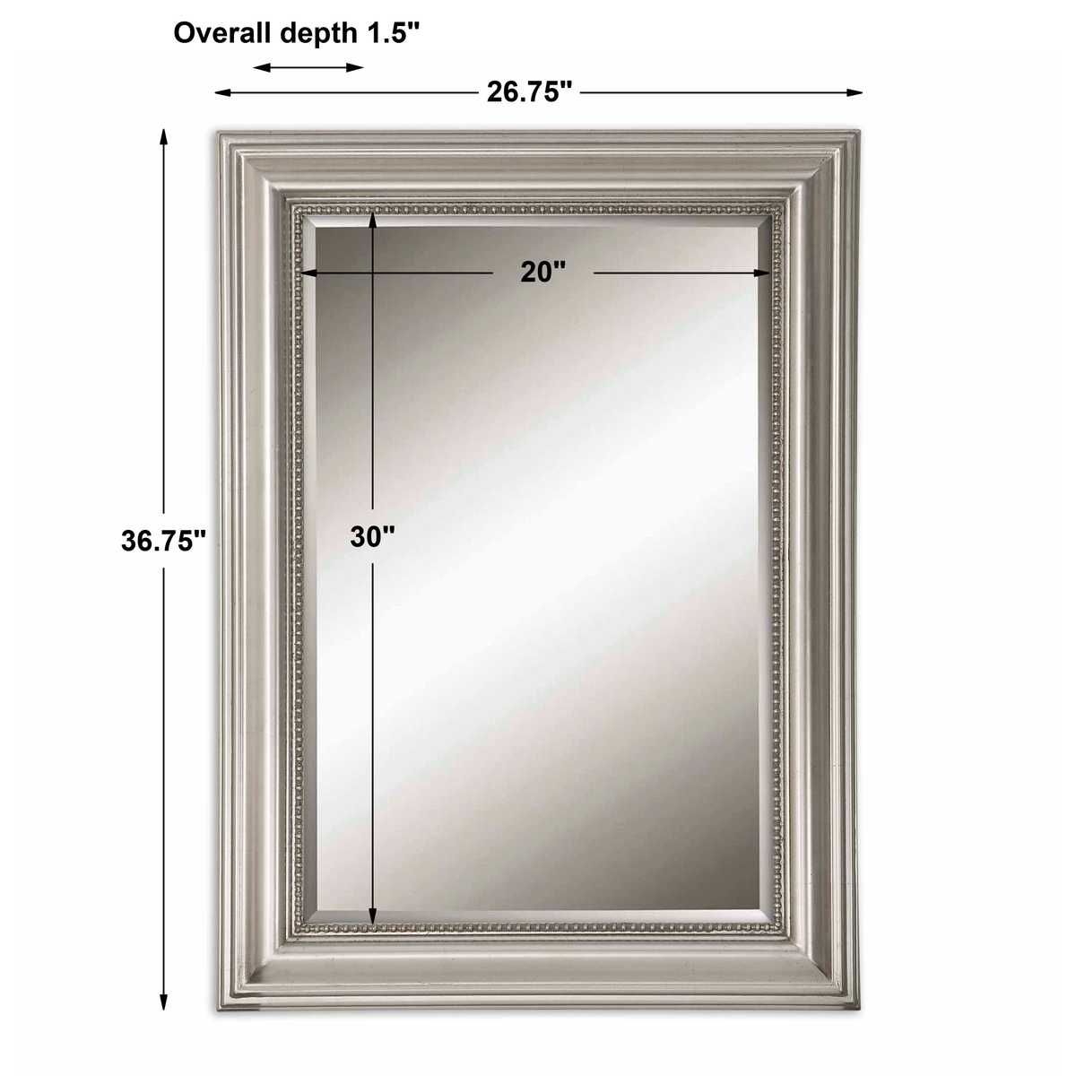 Stuart Mirror, Silver – Mirrors by Uttermost | Sutter & Vale