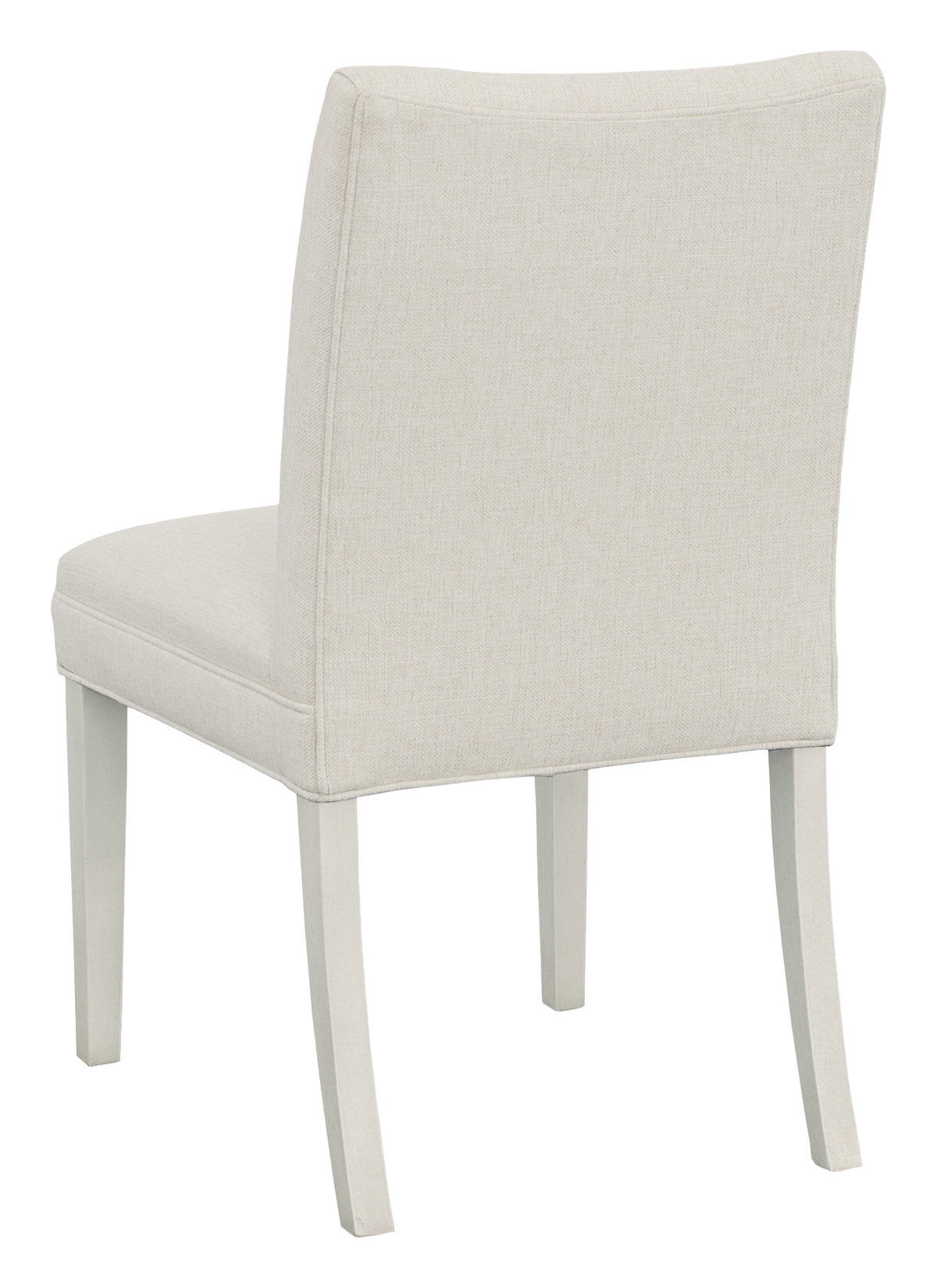 Concave Short Back Leather Side Chair (L-1202-05-L) - Fairfield Chair