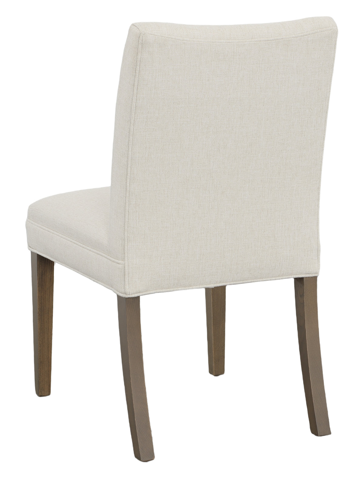Concave Short Back Leather Side Chair (L-1202-05) - Fairfield Chair