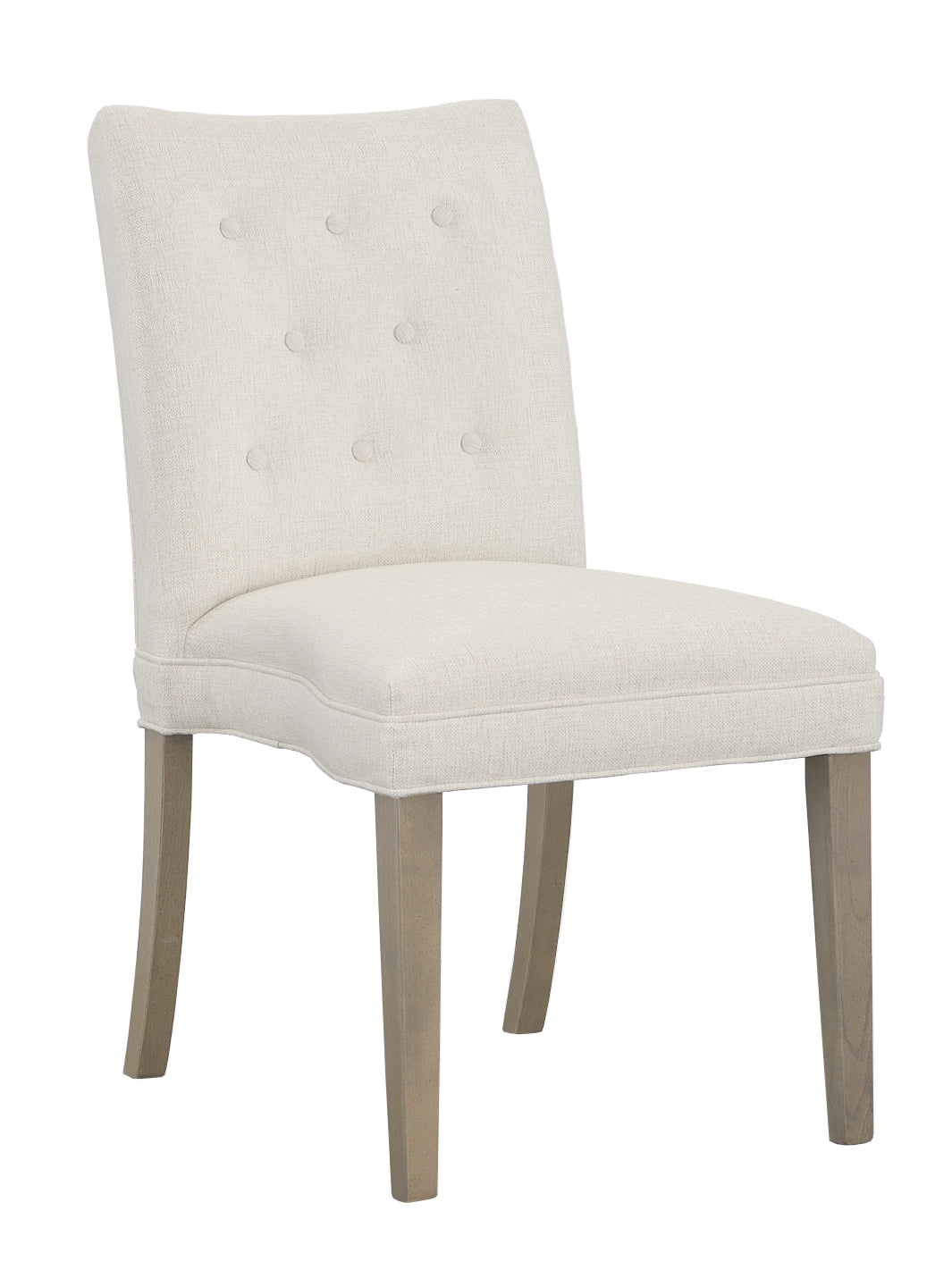 Concave Short Back Leather Armless Stack Chair (L-1202-14-M) - Fairfield Chair