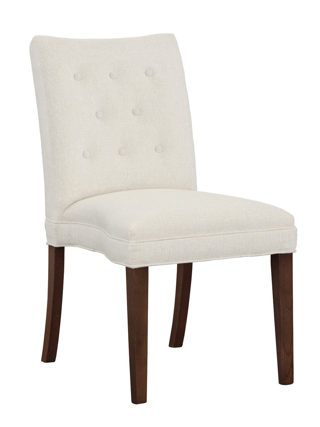 Concave Short Back Leather Armless Stack Chair (L-1202-14-T) - Fairfield Chair