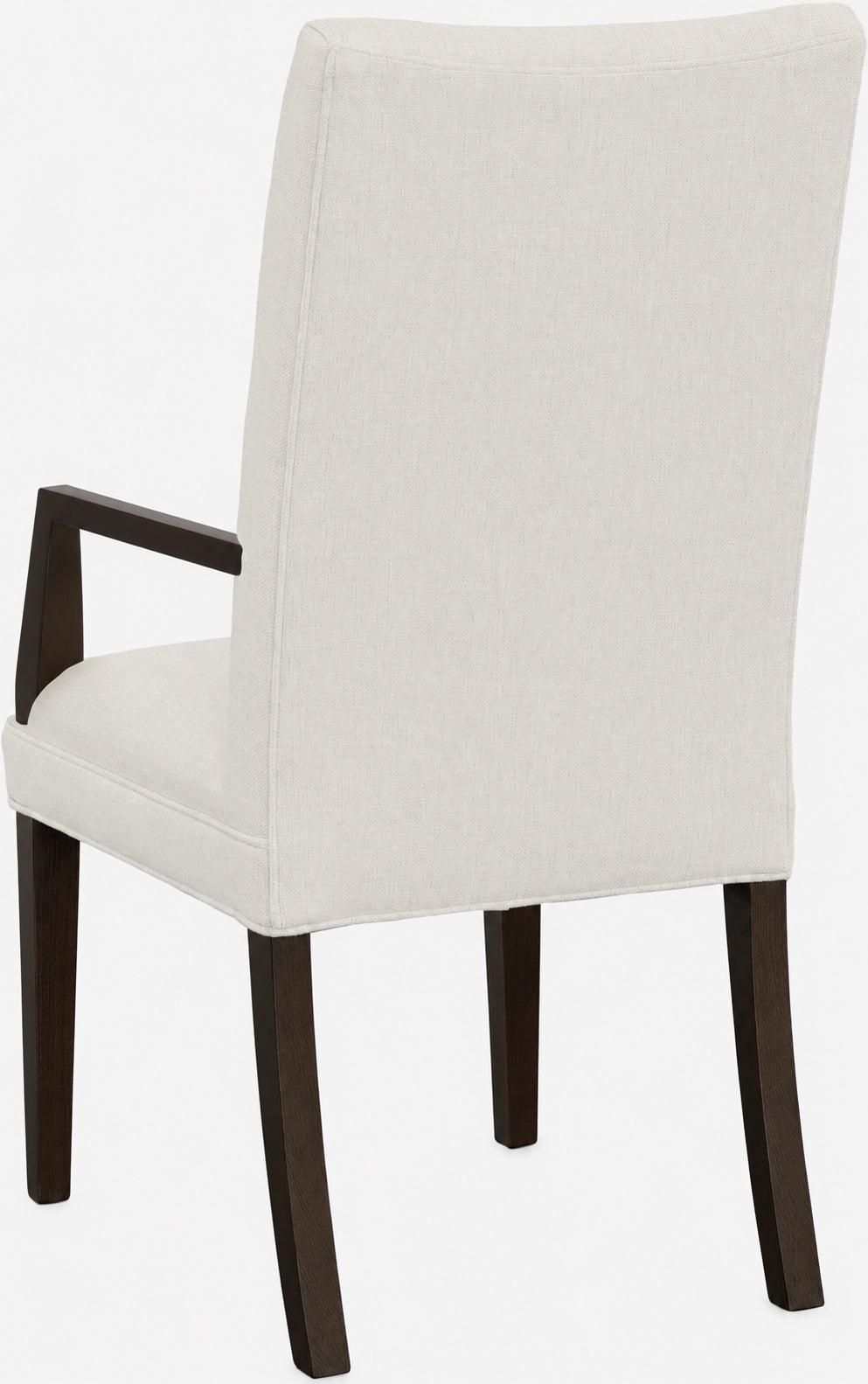 Concave Tall Back Leather Arm Chair (L-1204-04-T) - Fairfield Chair