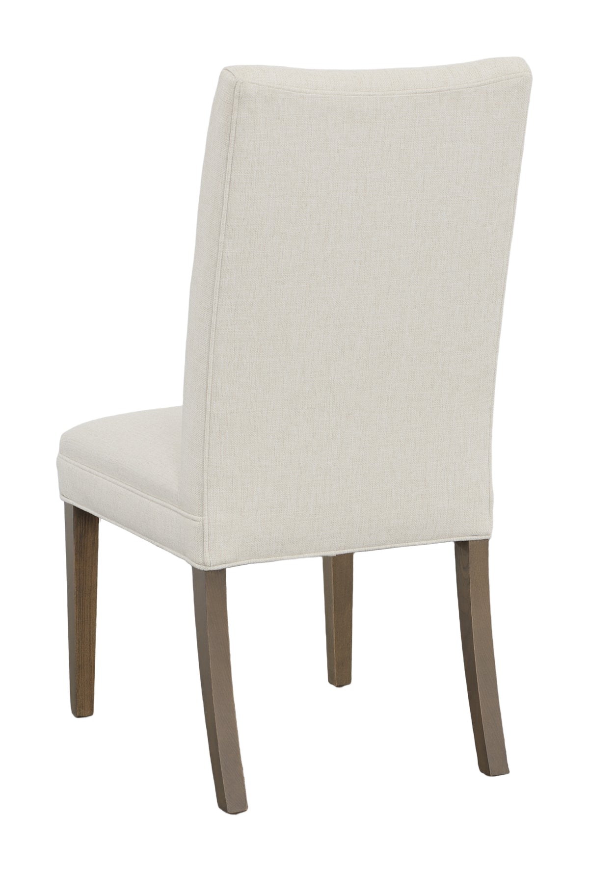 Concave Tall Back Leather Side Chair (L-1204-05-M) - Fairfield Chair