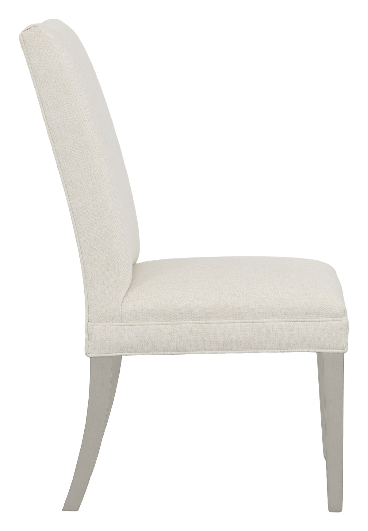 Concave Tall Back Leather Side Chair (L-1204-05-S) - Fairfield Chair
