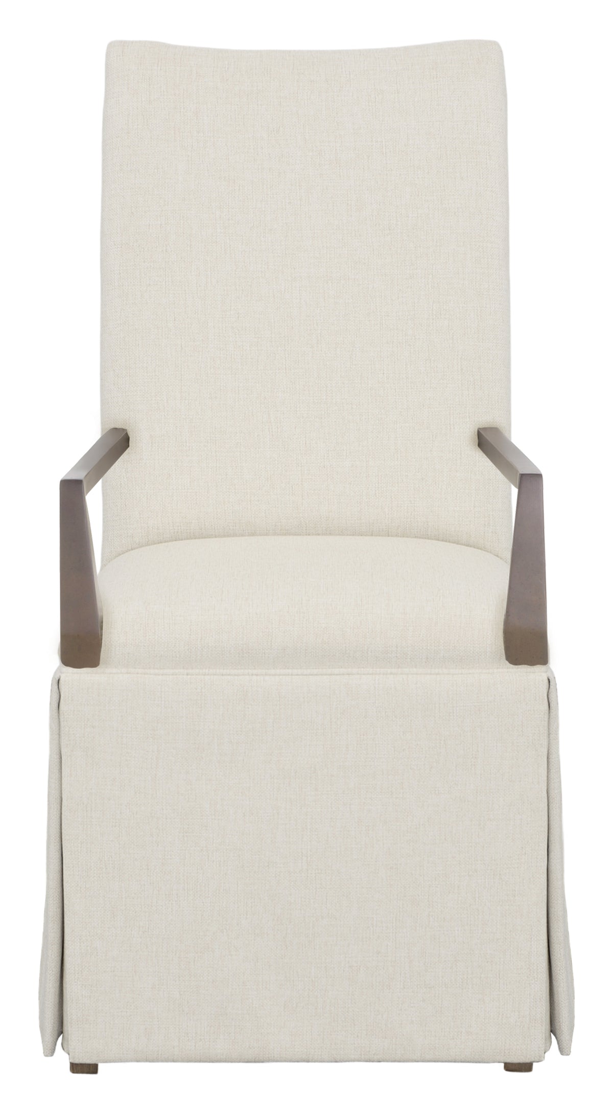 Concave Tall Back Skirted Arm Chair (1205-04-M) - Fairfield Chair