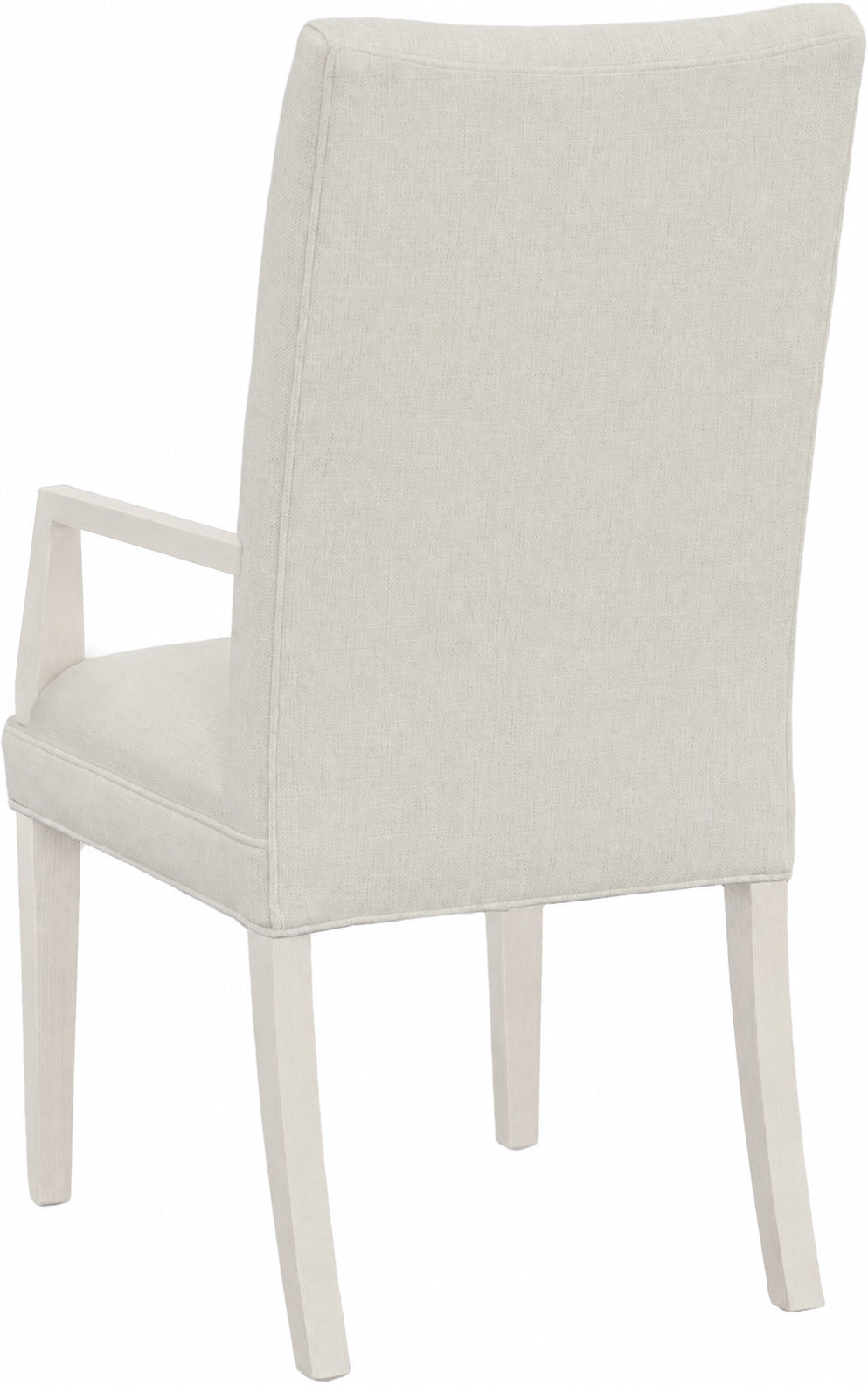 Concave Tall Back Leather Arm Chair (L-1206-04-L) - Fairfield Chair