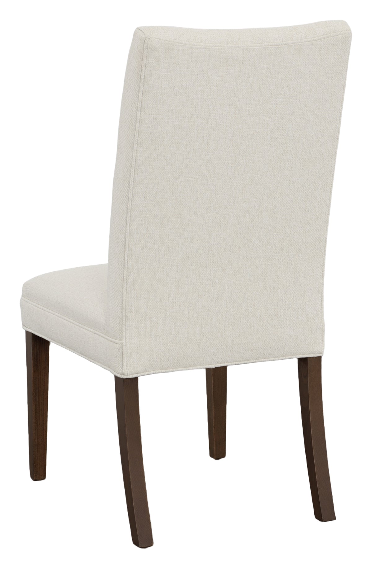 Concave Tall Back Leather Side Chair (L-1206-05-T) - Fairfield Chair