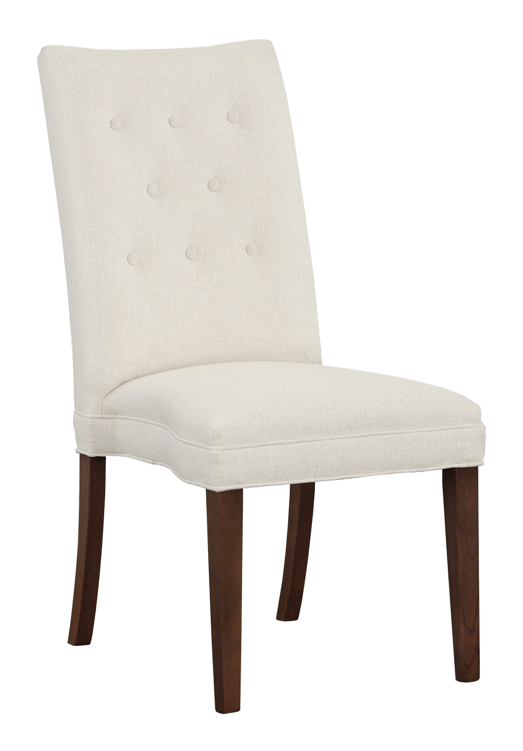 Concave Tall Back Leather Armless Stack Chair (L-1206-14-T) - Fairfield Chair