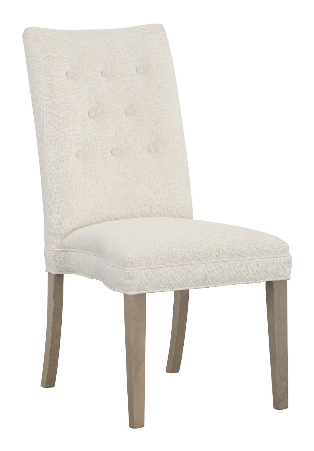 Concave Tall Back Leather Armless Stack Chair (L-1206-14) - Fairfield Chair