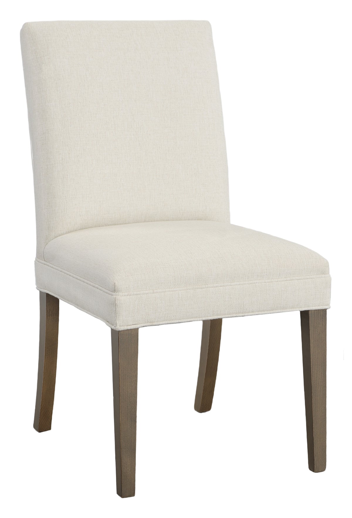Straight Short Back Leather Side Chair (L-1210-05) - Fairfield Chair