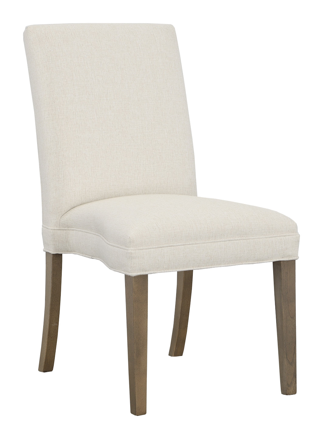 Straight Short Back Leather Armless Stack Chair (L-1210-14-M) - Fairfield Chair