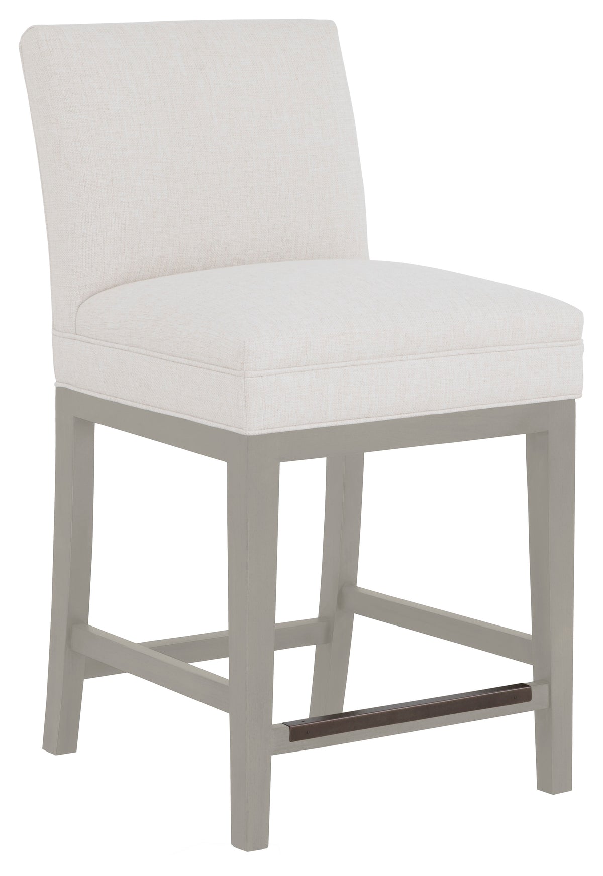Straight Short Back Leather Counter Stool (L-1210-C7-S) - Fairfield Chair