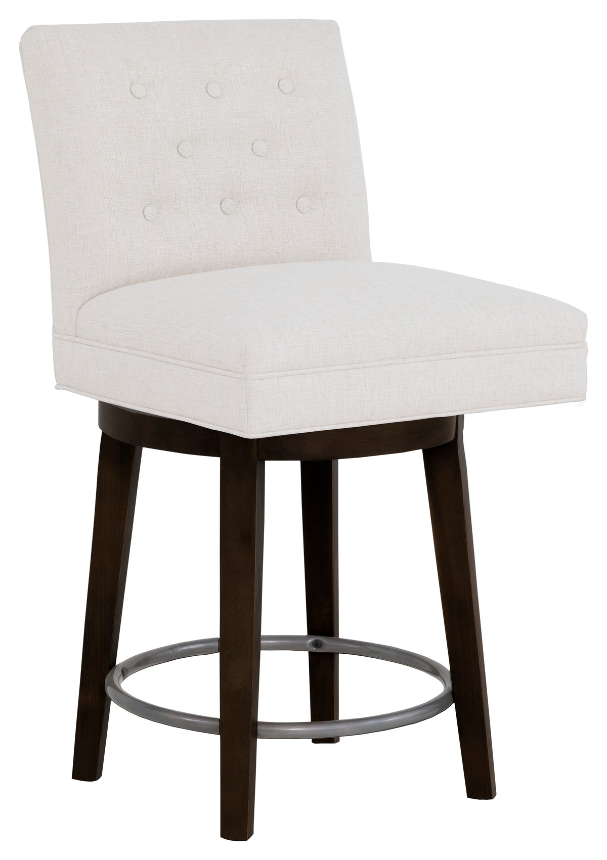 Straight Short Back Swivel Counter Stool (1212-C8-T) - Fairfield Chair