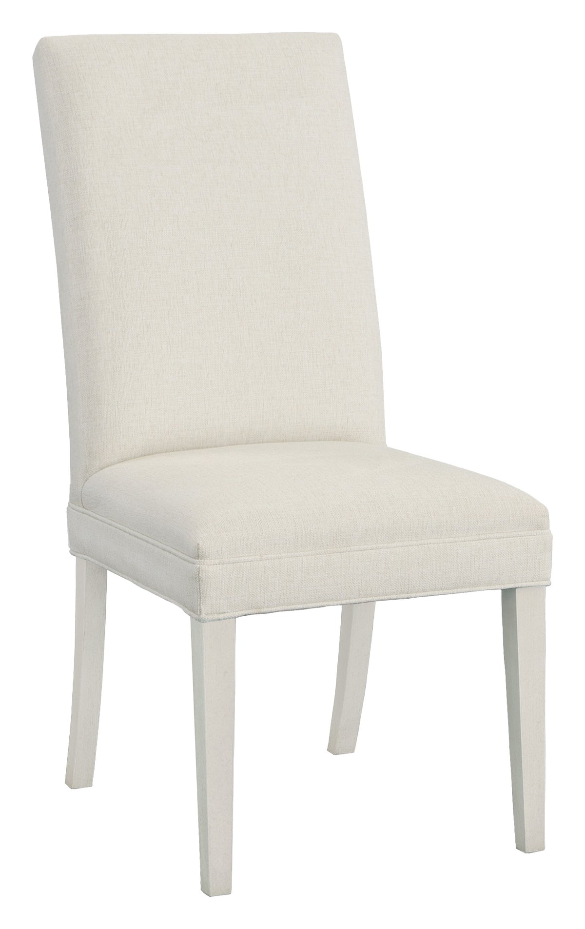 Straight Tall Back Leather Dining Chair (L-1214-05-L) - Fairfield Chair