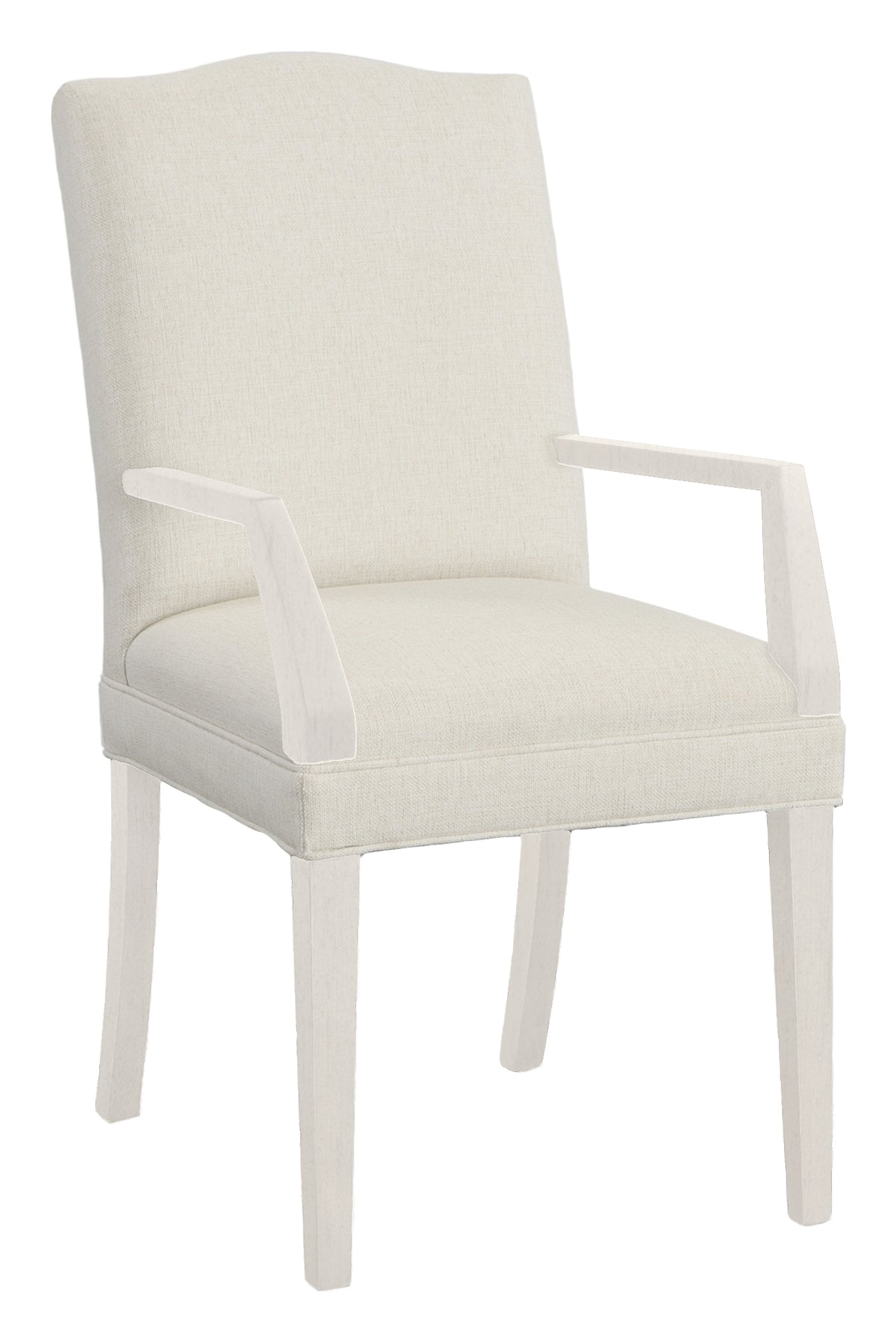 Camel Short Back Leather Arm Chair (L-1220-04-L) - Fairfield Chair