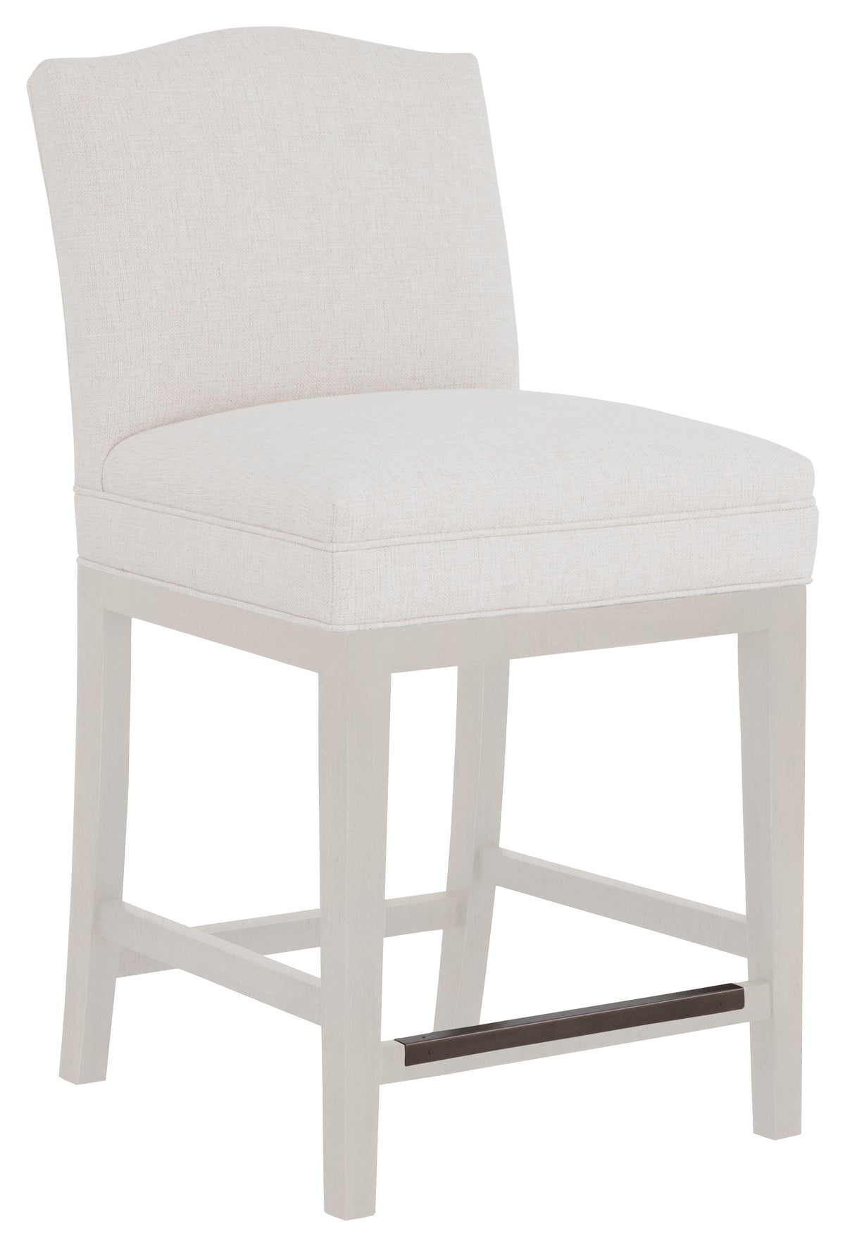 Camel Short Back Leather Counter Stool (L-1220-C7-L) - Fairfield Chair