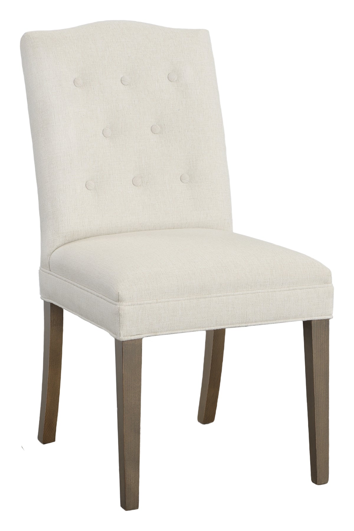 Camel Short Back Leather Side Chair (L-1222-05) - Fairfield Chair
