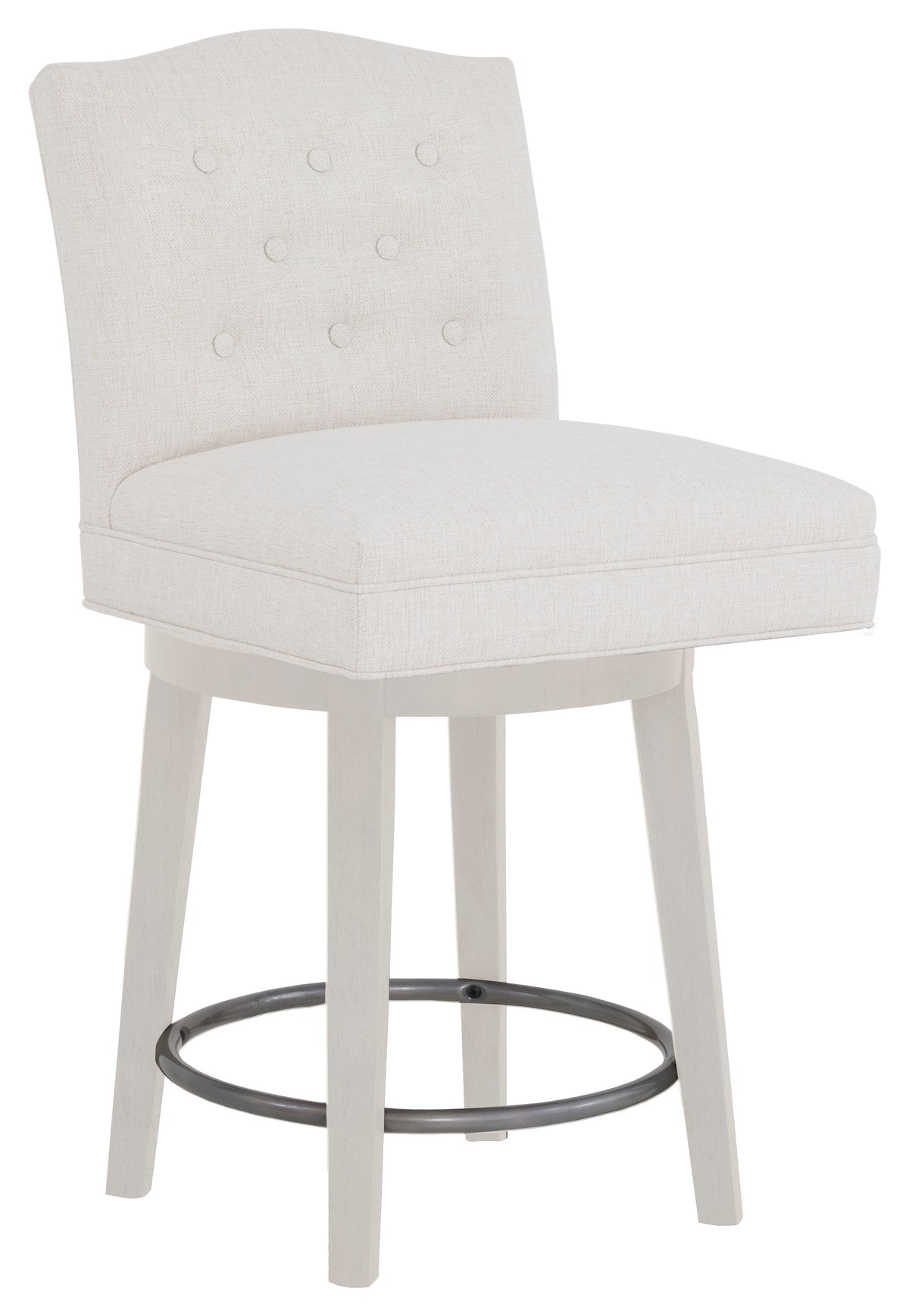 Camel Short Back Swivel Counter Stool (1222-C8-L) - Fairfield Chair