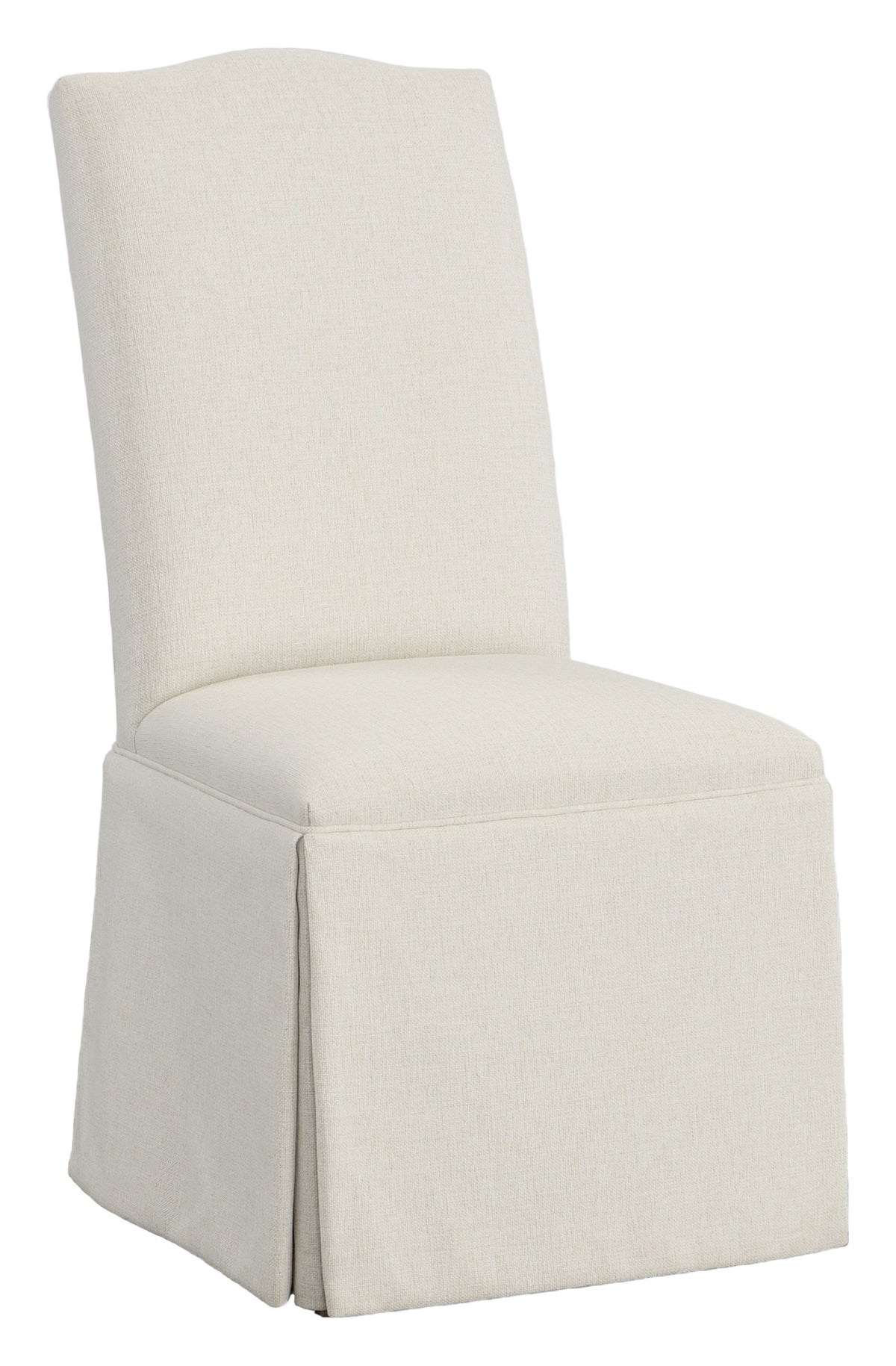 Camel Tall Back Skirted Side Chair (1225-05-T) - Fairfield Chair