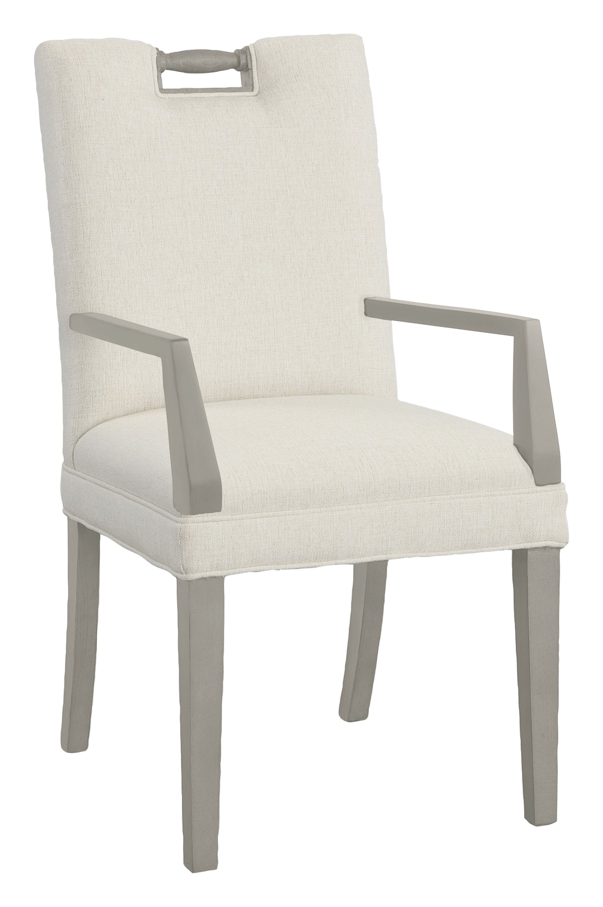Pull Short Back Leather Arm Chair (L-1230-04-S) - Fairfield Chair