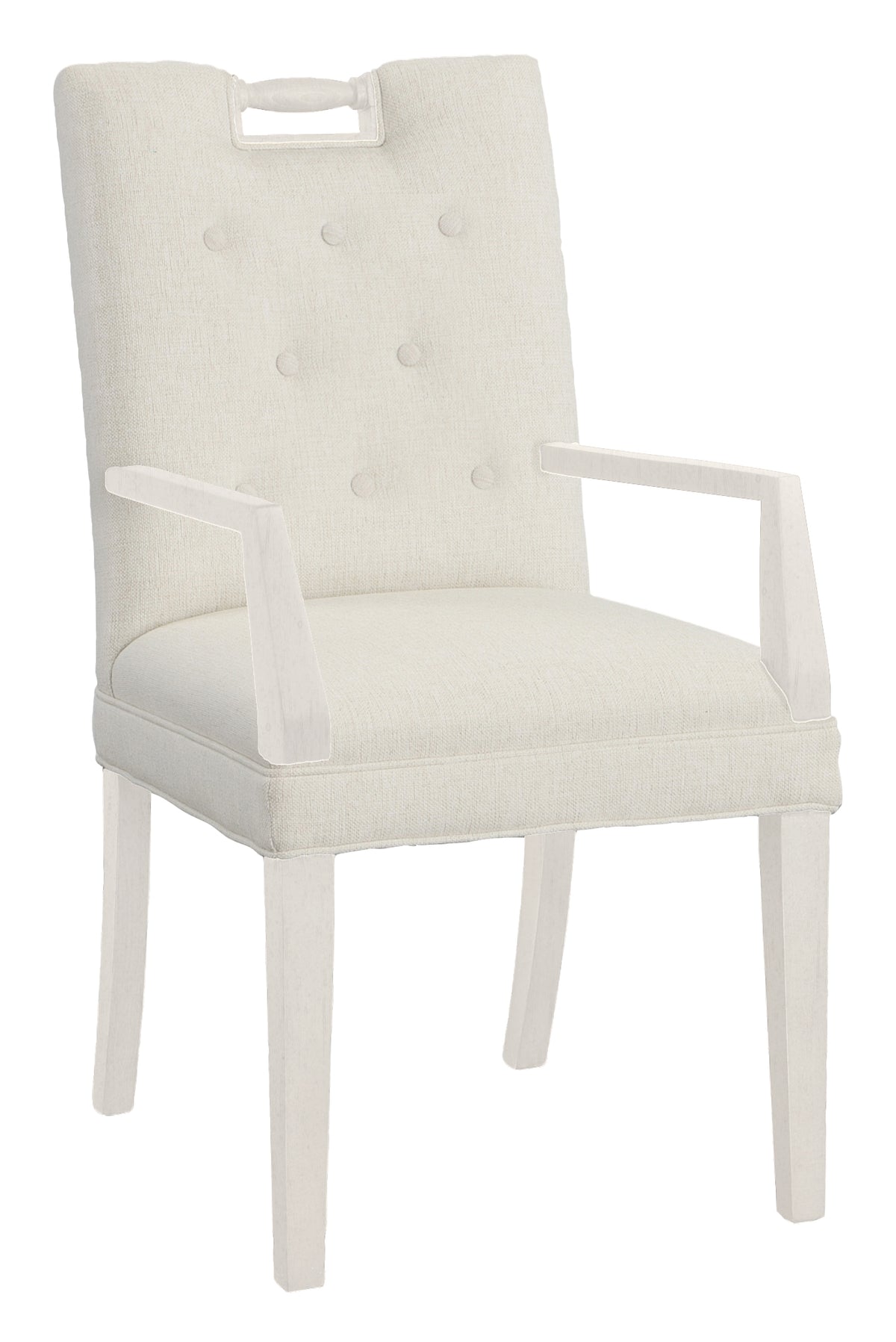 Pull Short Button Back Arm Chair (1232-04-L) - Fairfield Chair