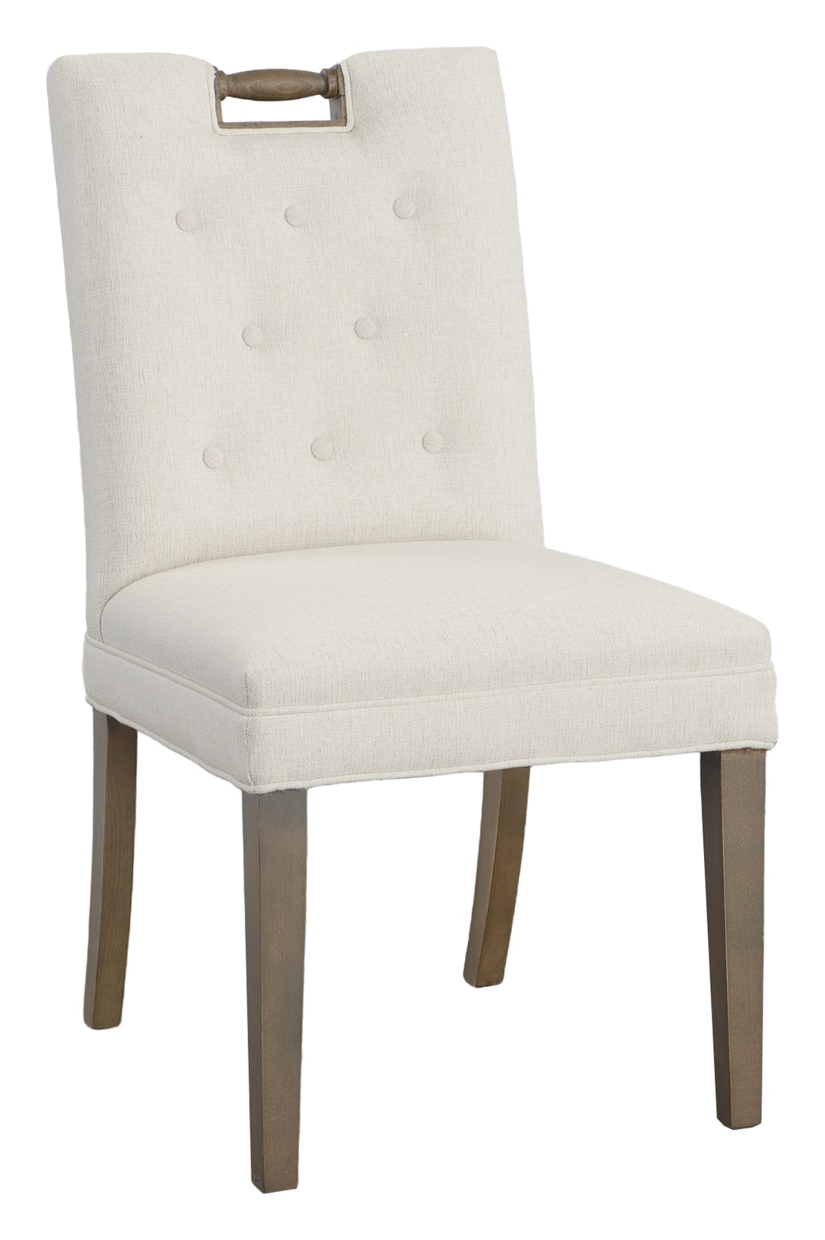 Pull Short Back Leather Side Chair (L-1232-05) - Fairfield Chair