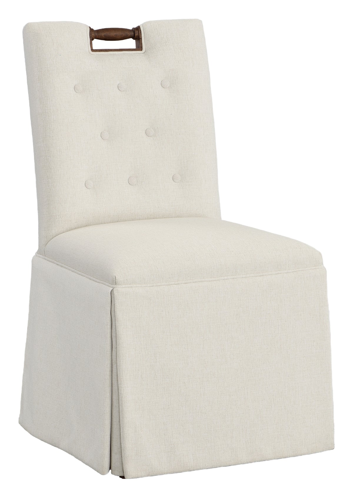 Pull Short Back Skirted Side Chair (1233-05-T) - Fairfield Chair