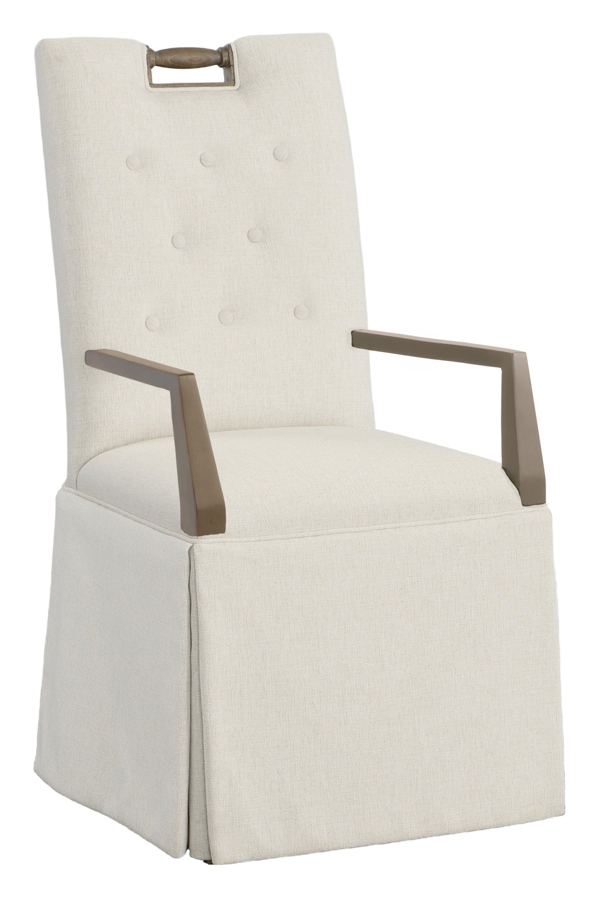 Pull Tall Button Back Arm Chair (1237-04) - Fairfield Chair