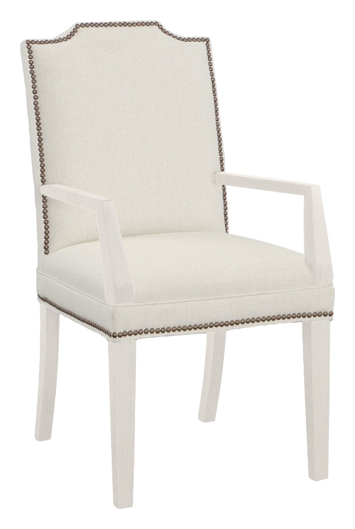 Empire Short Back Leather Arm Chair (L-1240-04-L) - Fairfield Chair