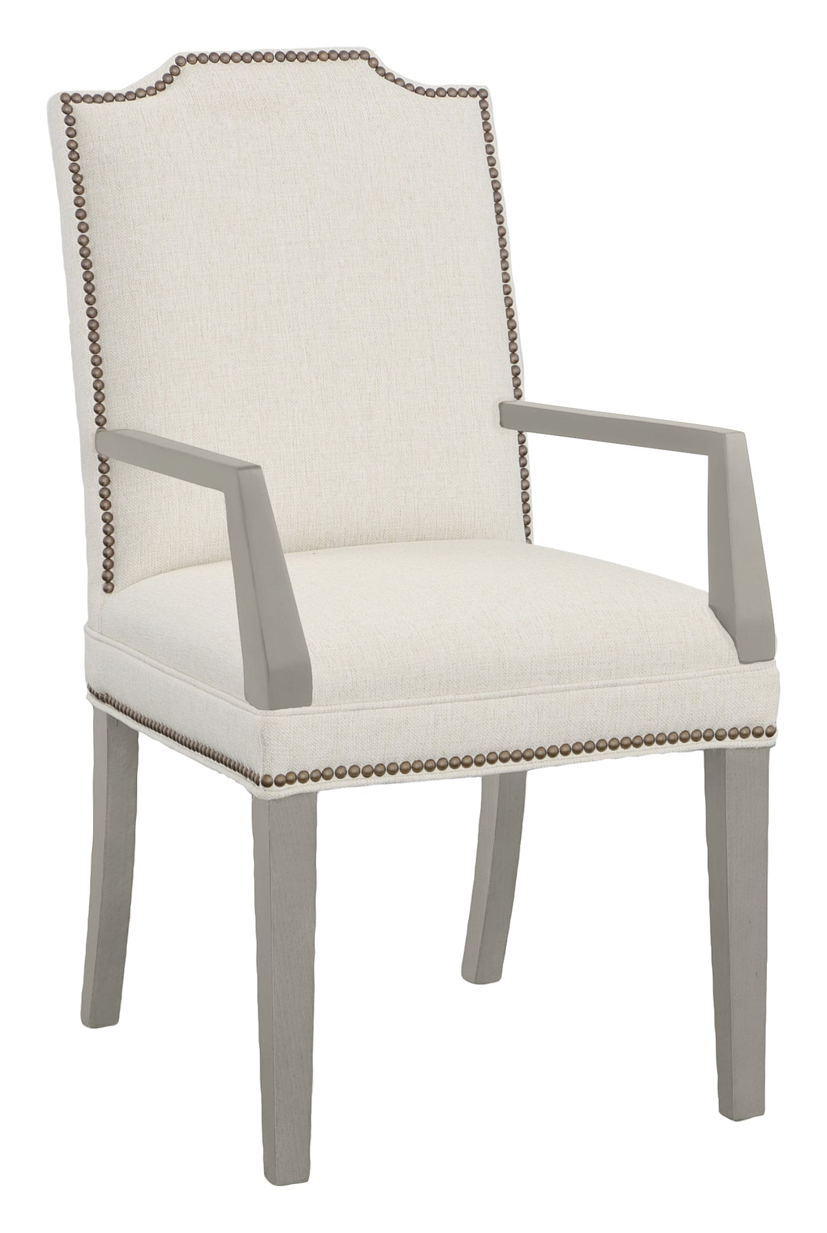 Empire Short Back Leather Arm Chair (L-1240-04-S) - Fairfield Chair