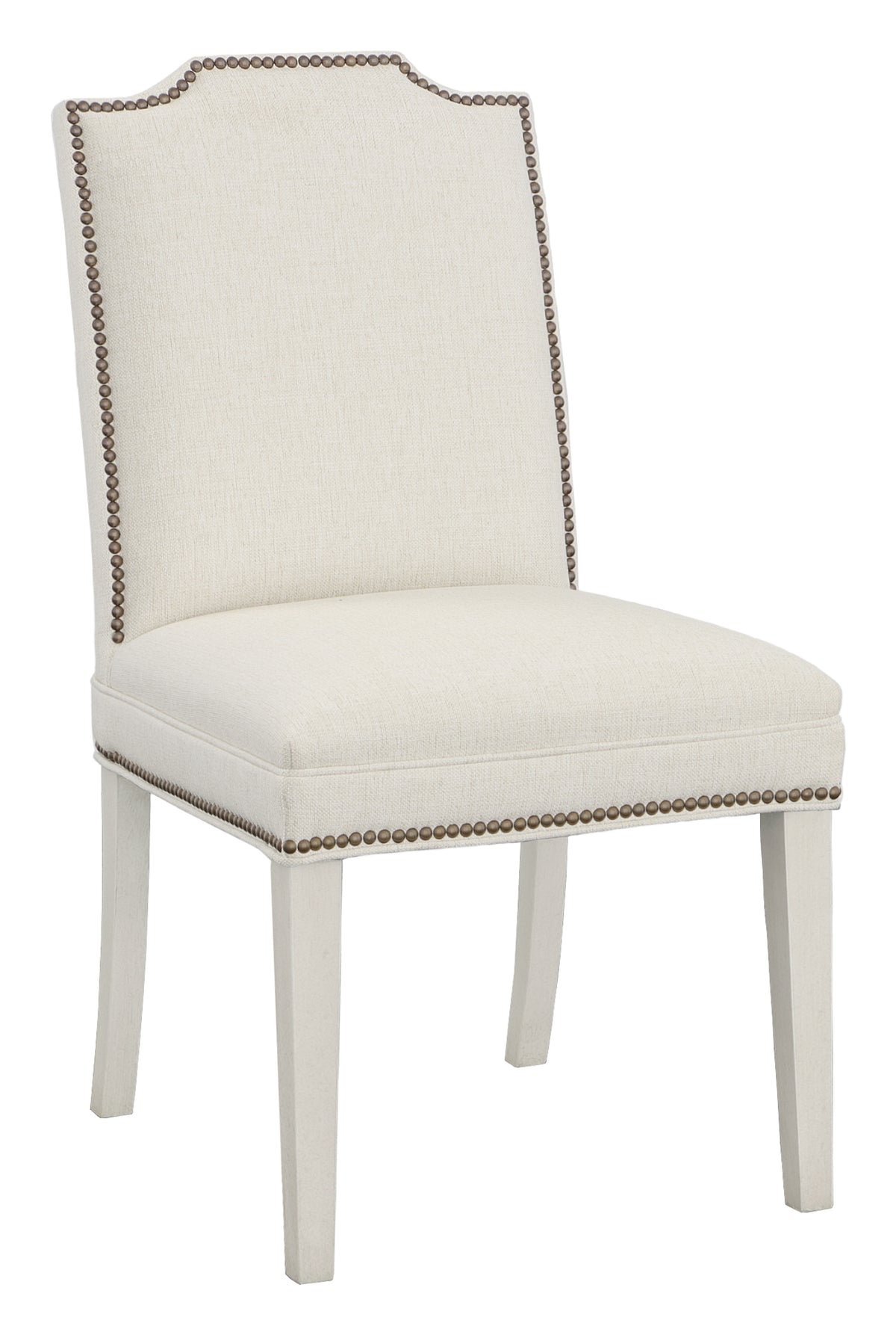 Empire Short Back Leather Side Chair (L-1240-05-L) - Fairfield Chair