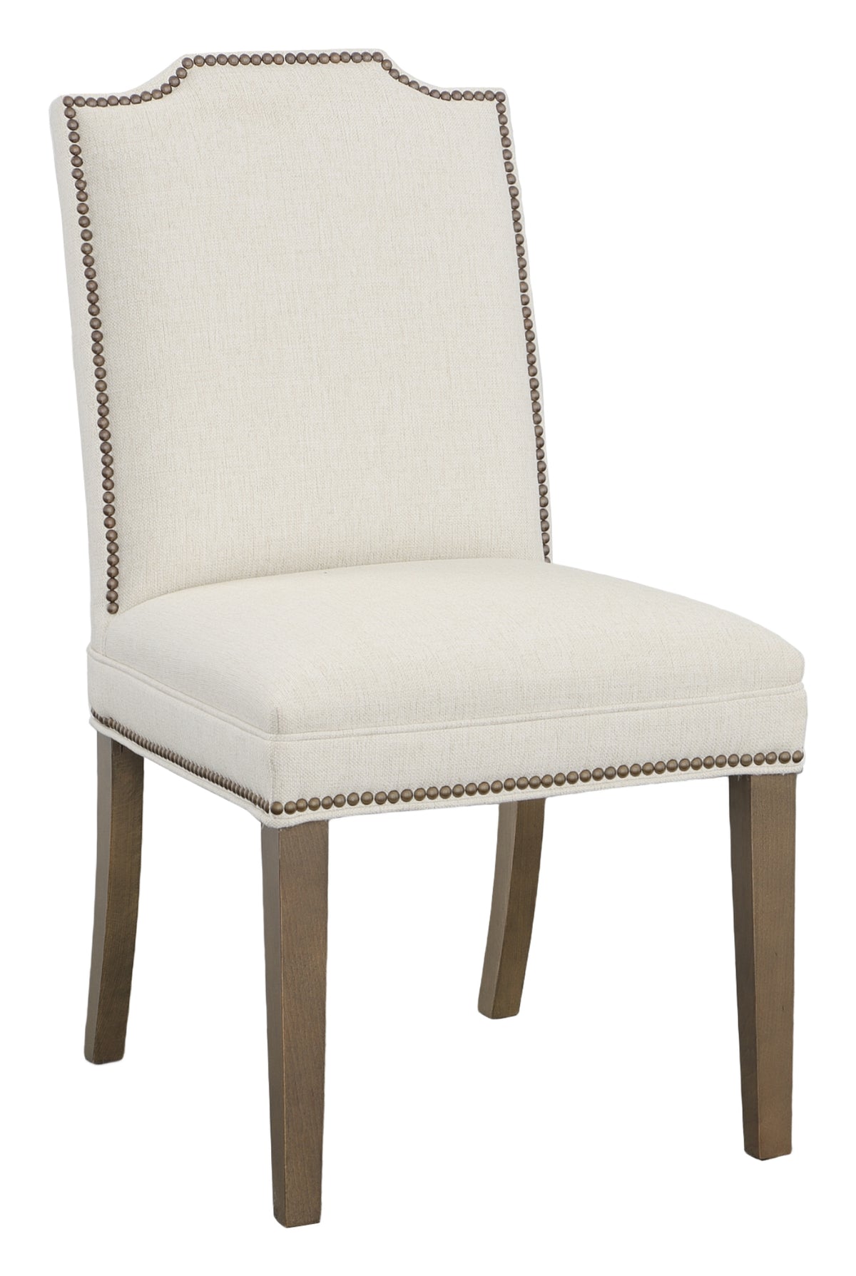 Empire Short Back Leather Side Chair (L-1240-05) - Fairfield Chair