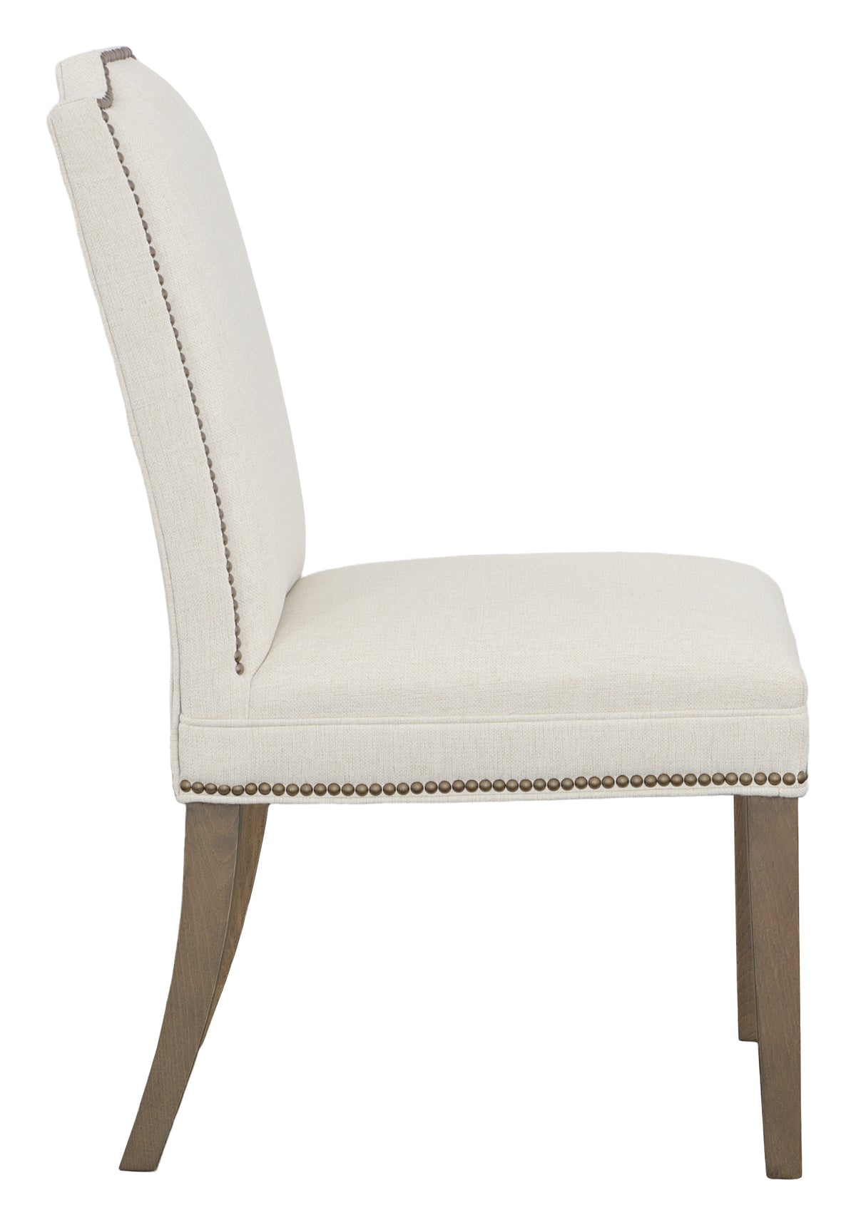 Empire Short Back Leather Side Chair (L-1240-05) - Fairfield Chair