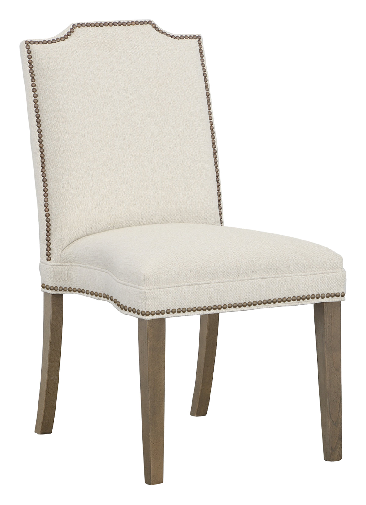 Empire Short Back Leather Armless Stack Chair (L-1240-14-M) - Fairfield Chair