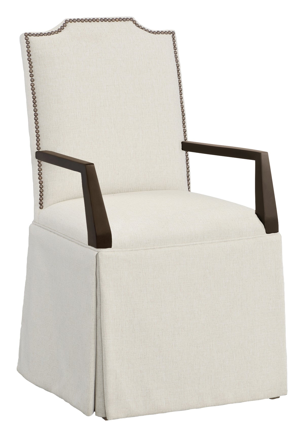 Empire Short Back Skirted Arm Chair (1241-04-T) - Fairfield Chair