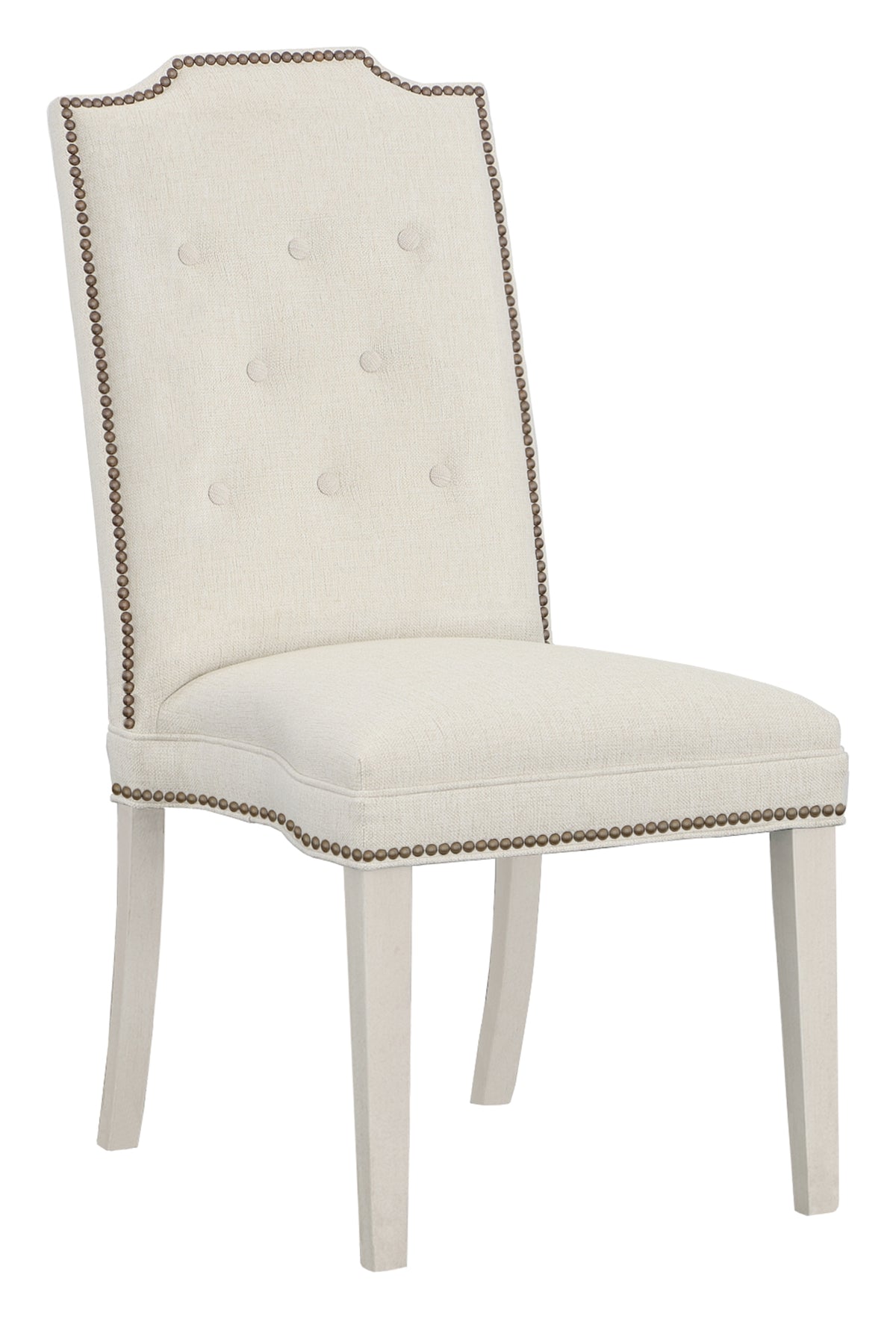 Empire Tall Back Leather Armless Stack Chair (L-1246-14-L) - Fairfield Chair