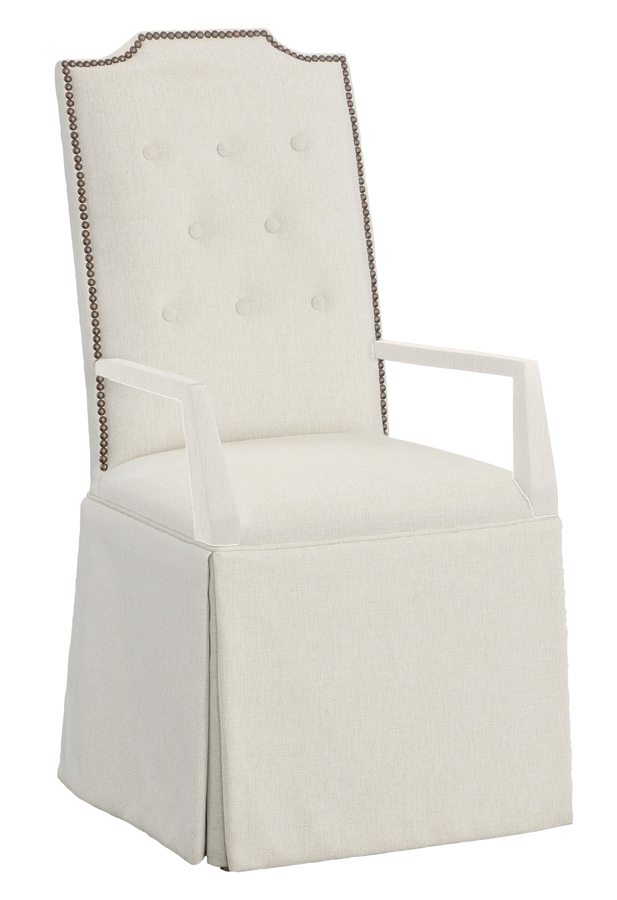 Empire Tall Button Back Arm Chair (1247-04-L) - Fairfield Chair