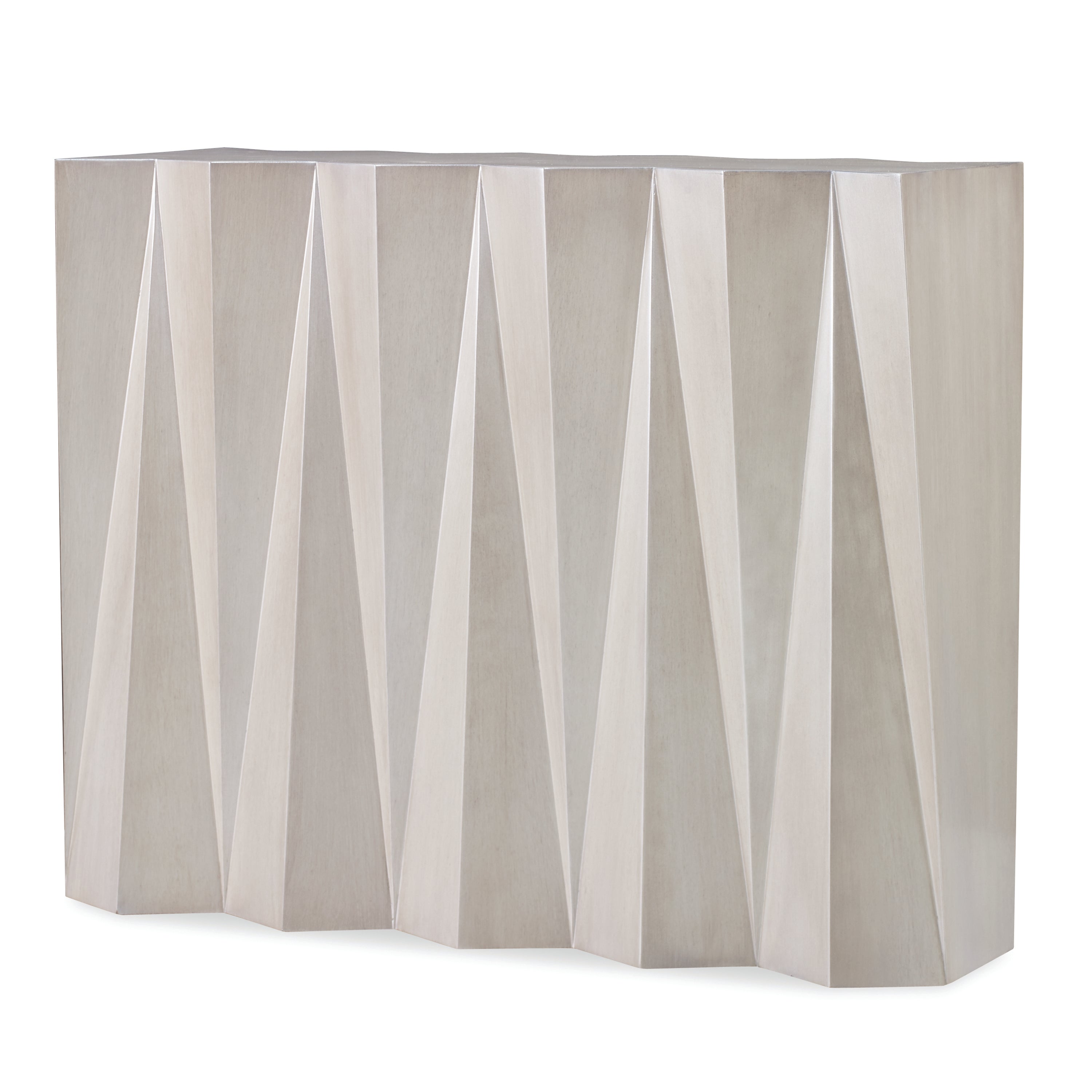 Accordion Console Table - Champagne – Ambella Home