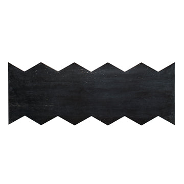 Accordion Console Table - Graphite Ceruse